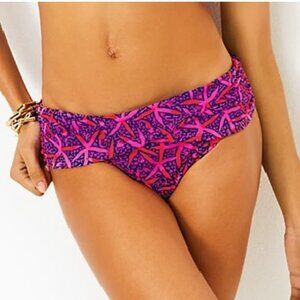 NWT Lilly Pulitzer Lagoon Sarong Hipster Bikini Bottom